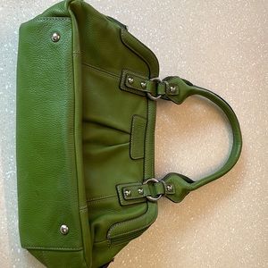 Tignanello Green leather purse